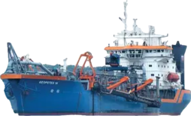 Dredgers & barges